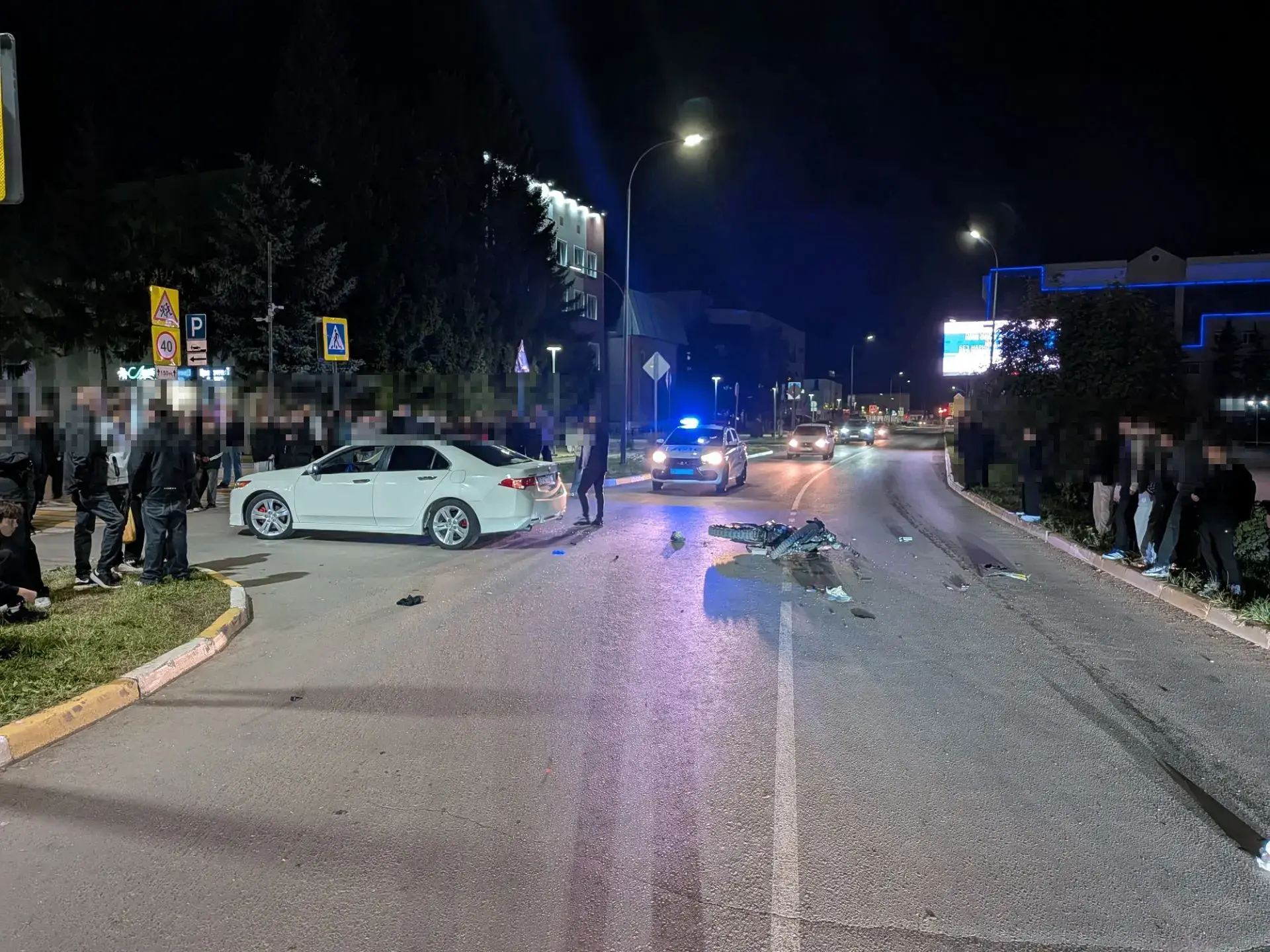 🚨 В НУРЛАТЕ ПОДРОСТОК НА ПИТБАЙКЕ ПОПАЛ В АВАРИЮ