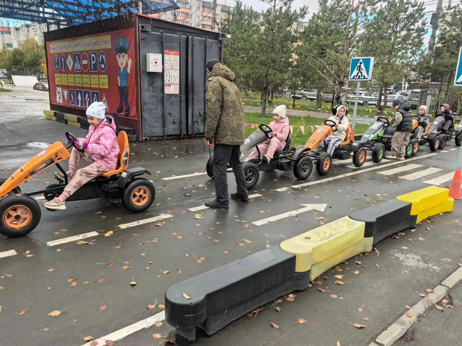 5 октября обучающиеся 3г класса посетили автогородок 🚦
