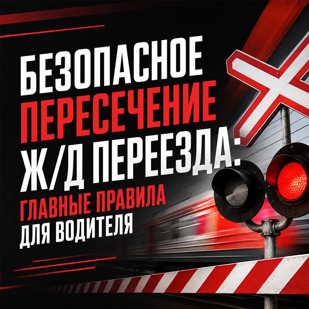 🛤 Железнодорожный переезд — зона особой концентрации внимания. Статистика аварий напом...