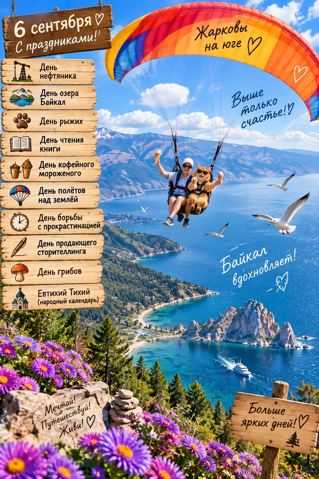 ☀️ ДОБРОЕ УТРО, ДРУЗЬЯ! СЕГОДНЯ 6 СЕНТЯБРЯ! ☀️