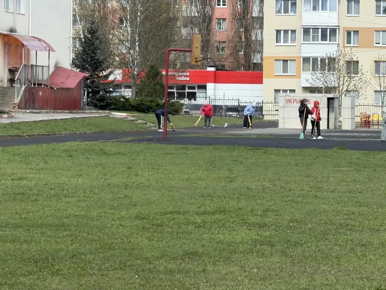 🌿 Учителя — пример для всех!  Сегодня наши педагоги дружно вышли на Всероссийский субботник: навели 