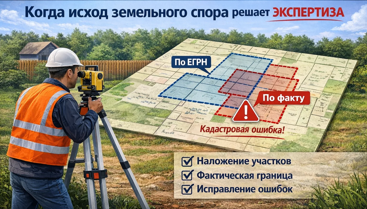 📐 Судебная землеустроительная экспертиза в практике Верховного Суда: 5 важных выводов