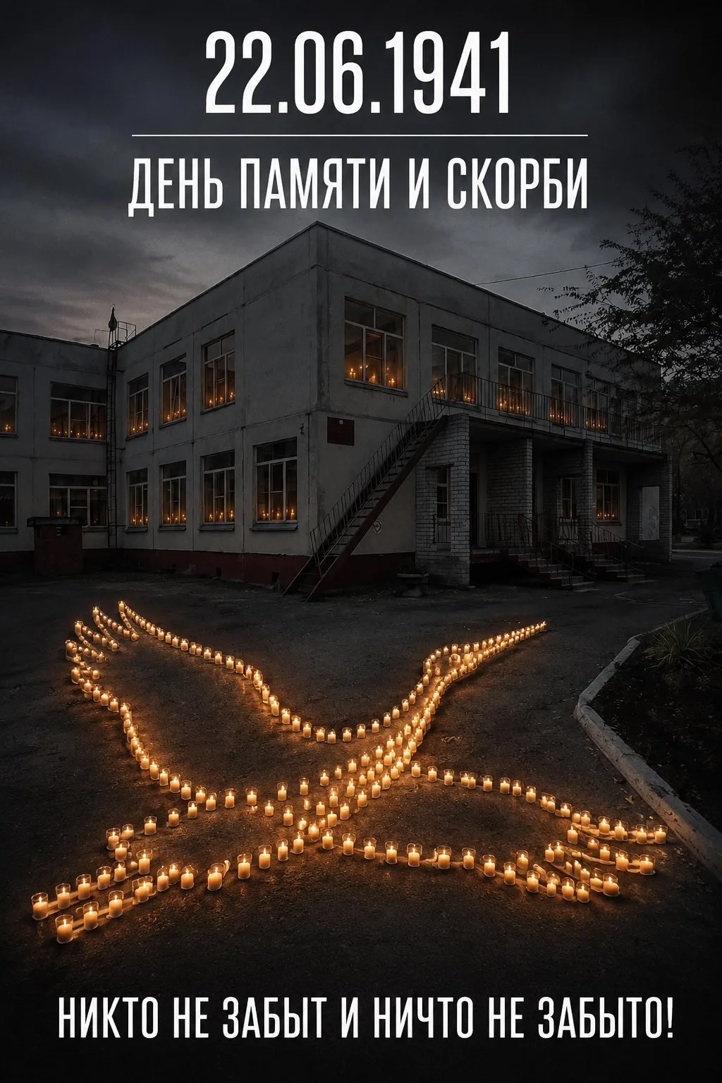 🕯️22 июня — День памяти и скорби. 
🕊️Сегодня мы вспоминаем одну из самых трагических дат в истории