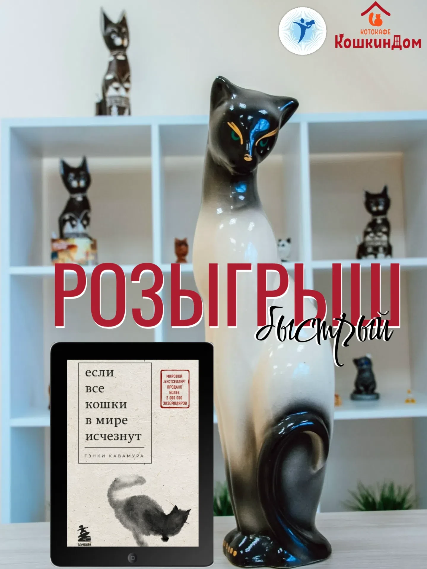 БЫСТРЫЙ РОЗЫГРЫШ + КОТИКИ😻
В рамках зоозащитной окружной акции «Не бросай меня на даче» мы даем ста