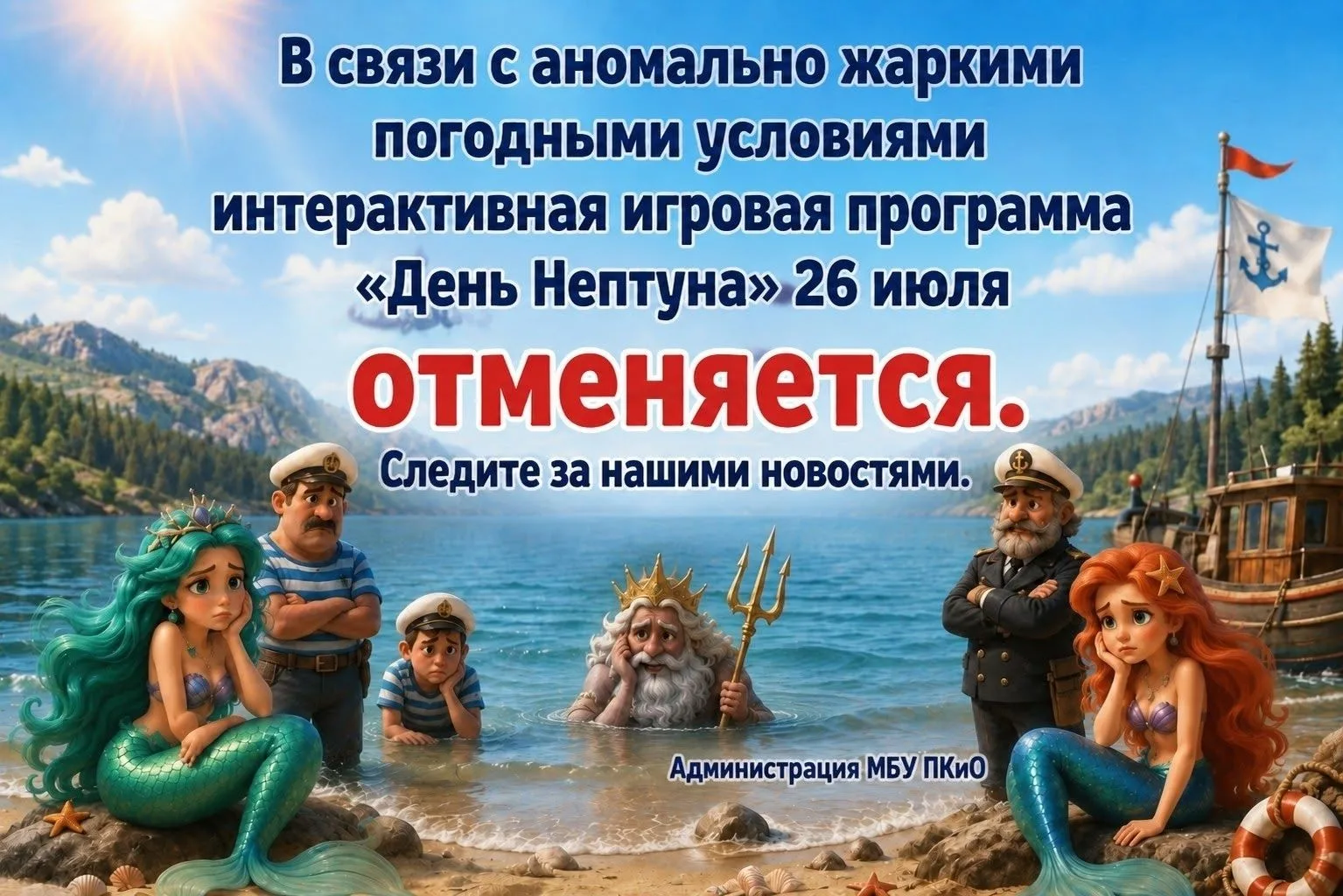 В Озёрске отменили «День Нептуна»