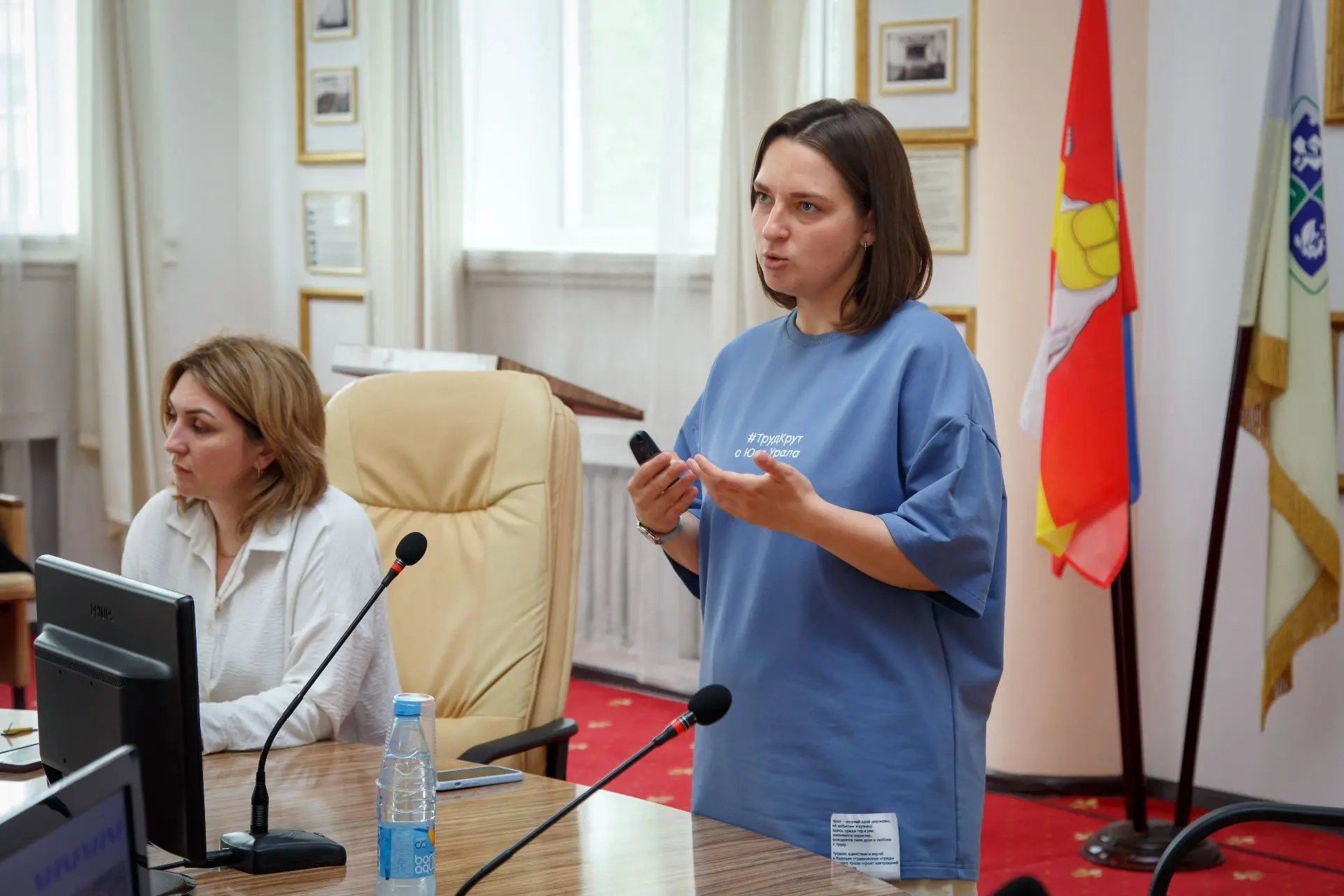 👷‍♂️ В ЮУрГАУ прошла стратегическая встреча студентов-бойцов РСО с руководителем регио...