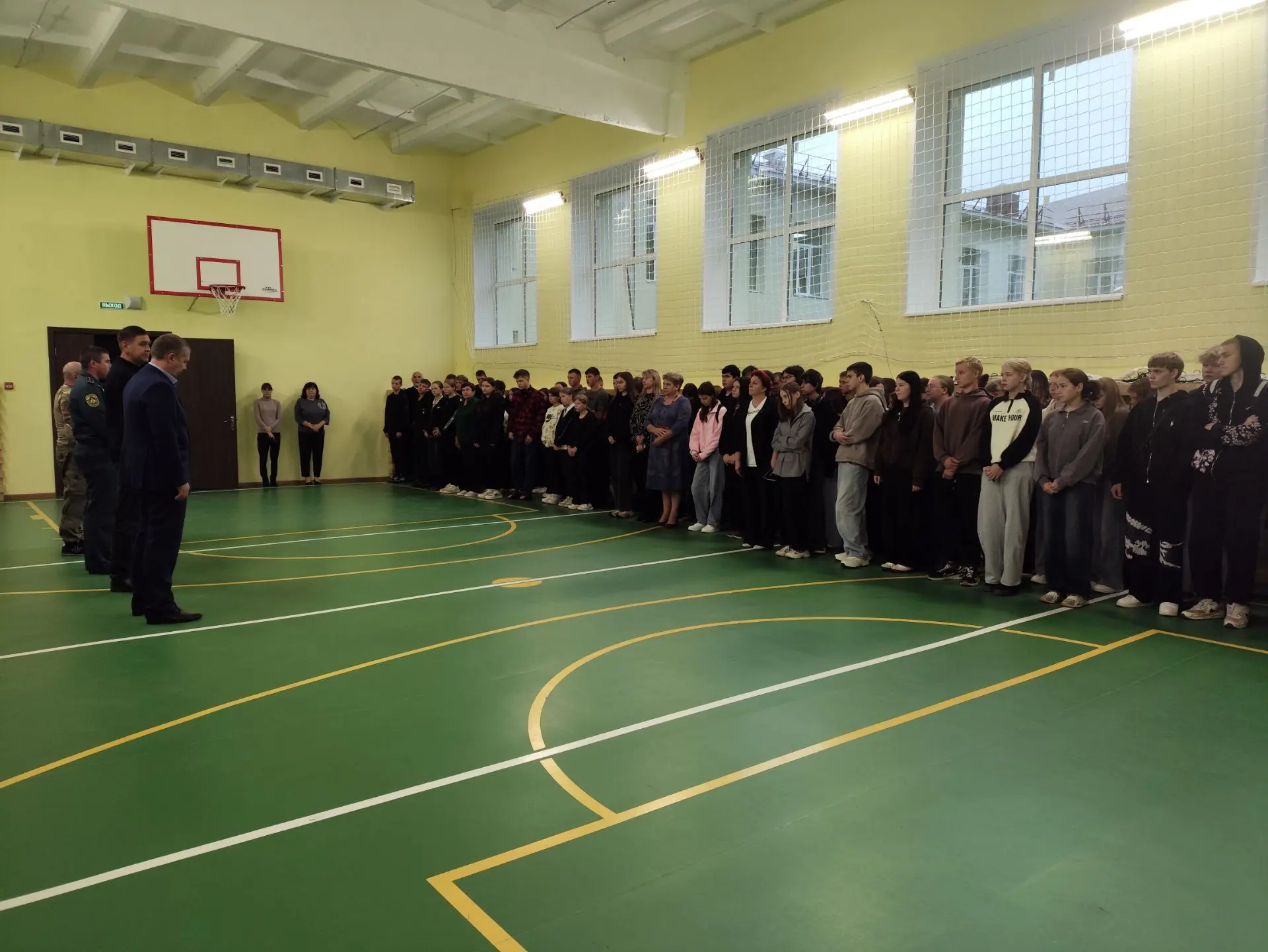 В техникуме прошла учебная эвакуация: отрабатывали действия при угрозах