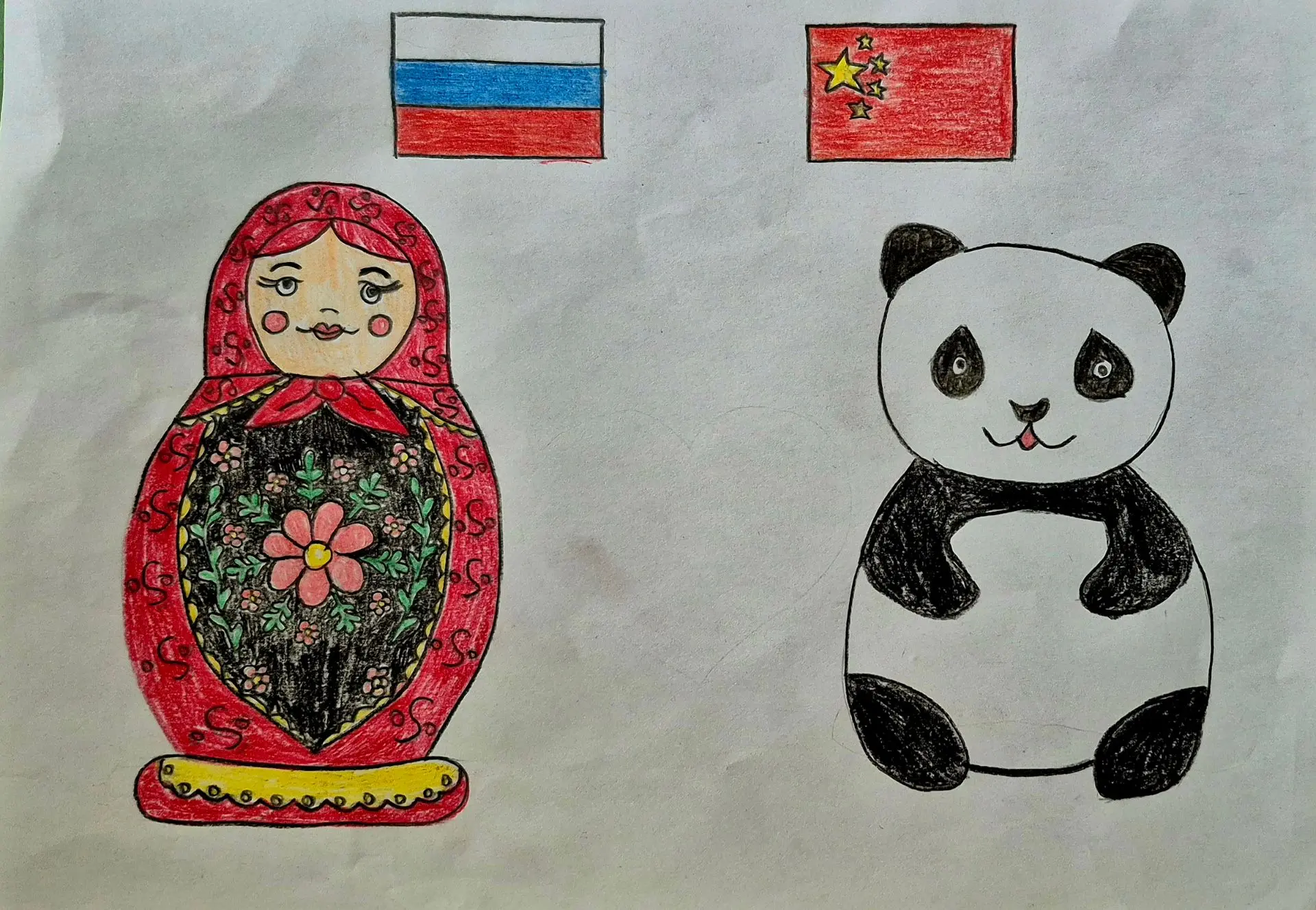 🎨  ЗРИТЕЛЬСКОЕ ГОЛОСОВАНИЕ!Творческий марафон «Страна творческих чудес» 🌏✨
Корнеева Анна, 6 лет.
Н