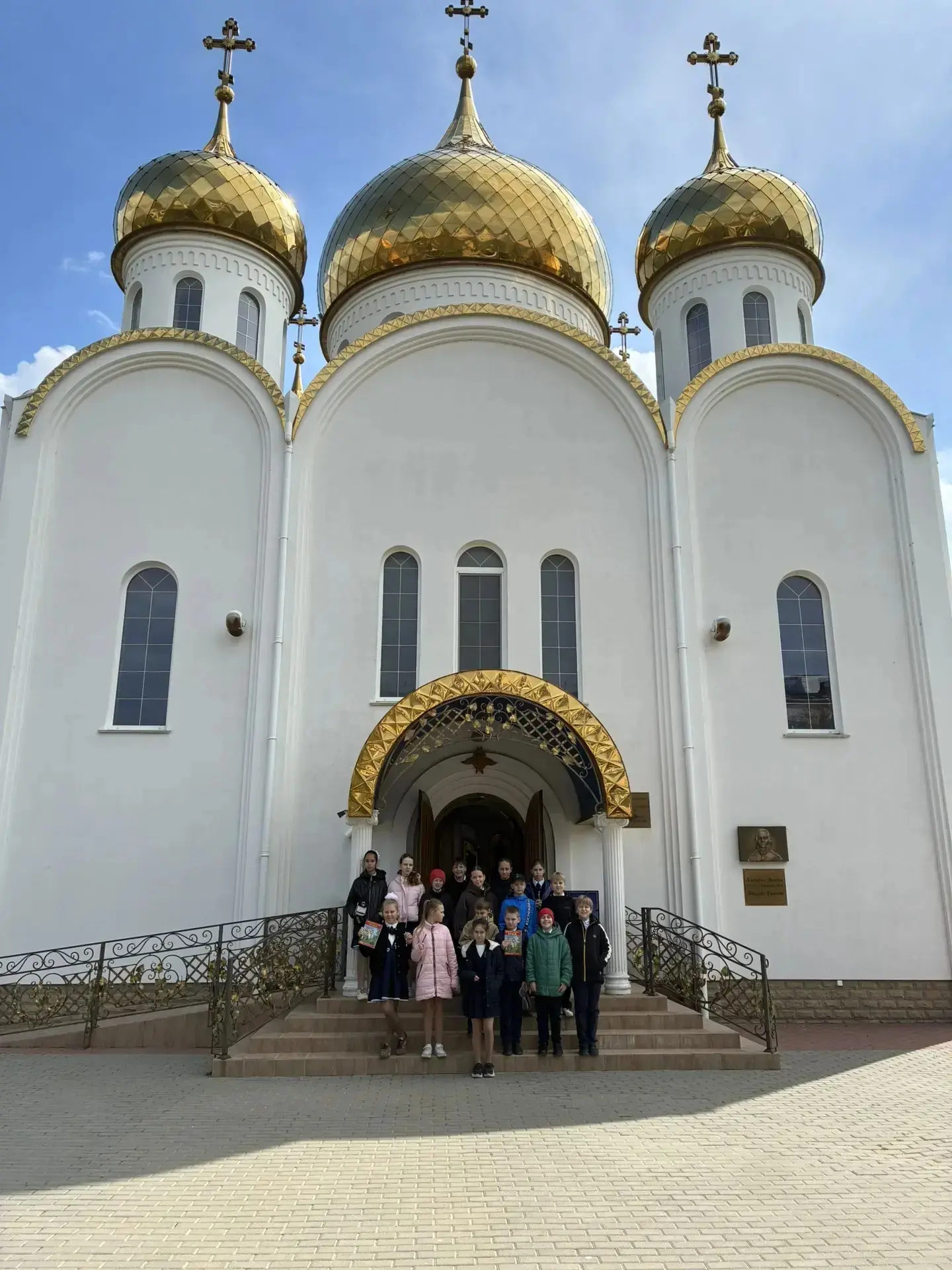 Школьники посетили Свято-Феодоровский храм в пгт. Новофёдоровка