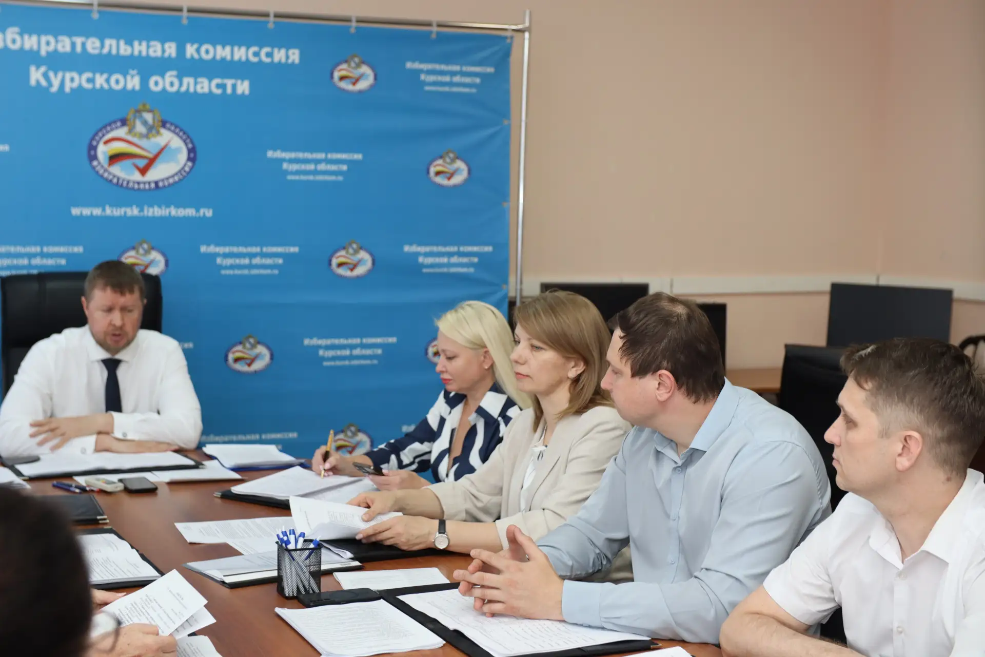 ✅ Состоялось 116-е заседание Избирательной комиссии Курской области.  7 мая 2026 года под председате