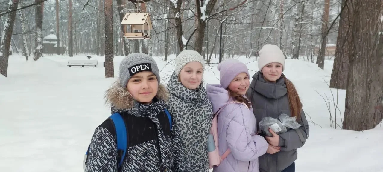 Помогли птицам перезимовать в Глухово! 🐦  28 января в парке «Глухово» прошла наша ежегодная экологич