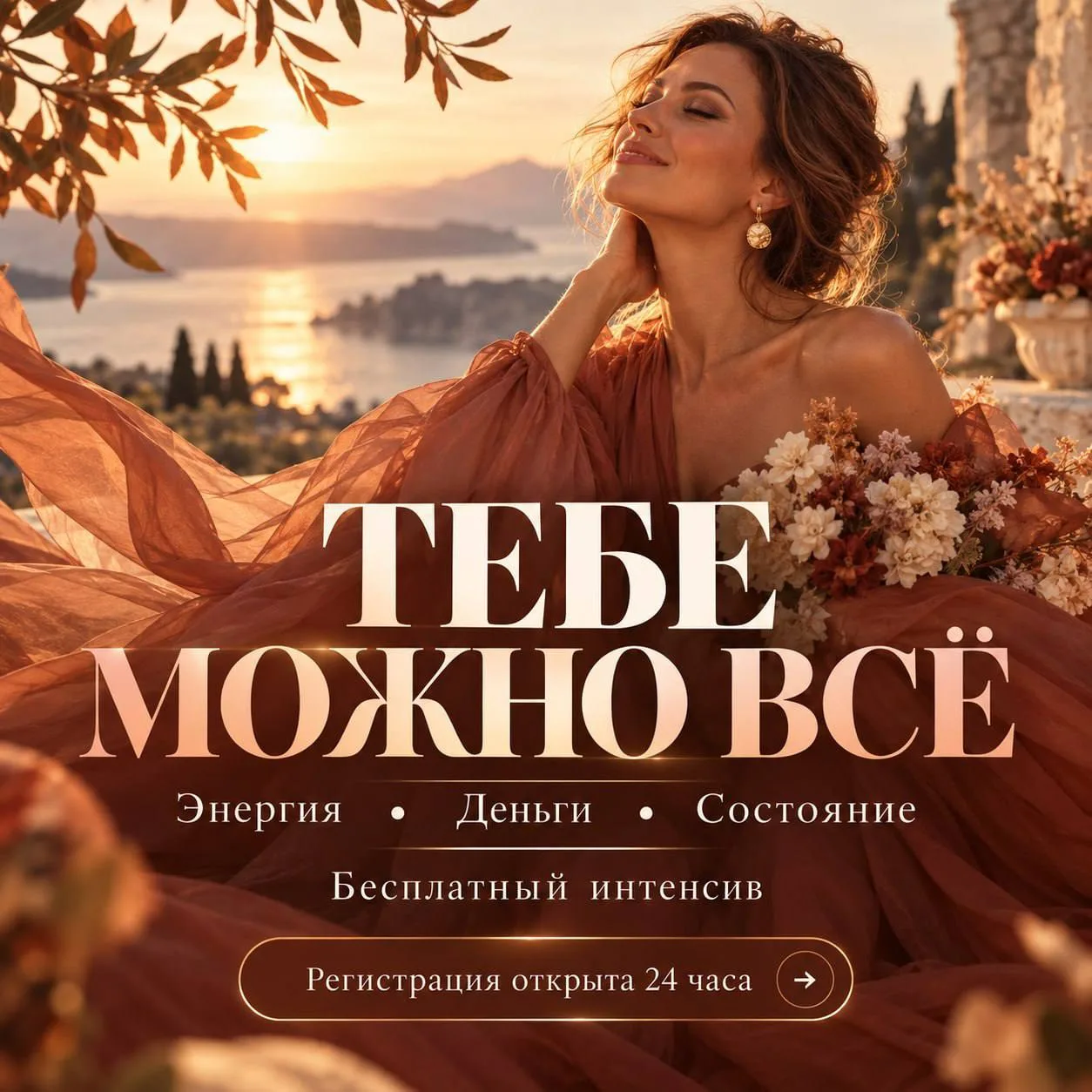 ‼️🔔Последние часы бесплатного доступа в интенсив «ТЕБЕ МОЖНО ВСЕ. ЭНЕРГИЯ. ДЕНЬГИ. СОС...