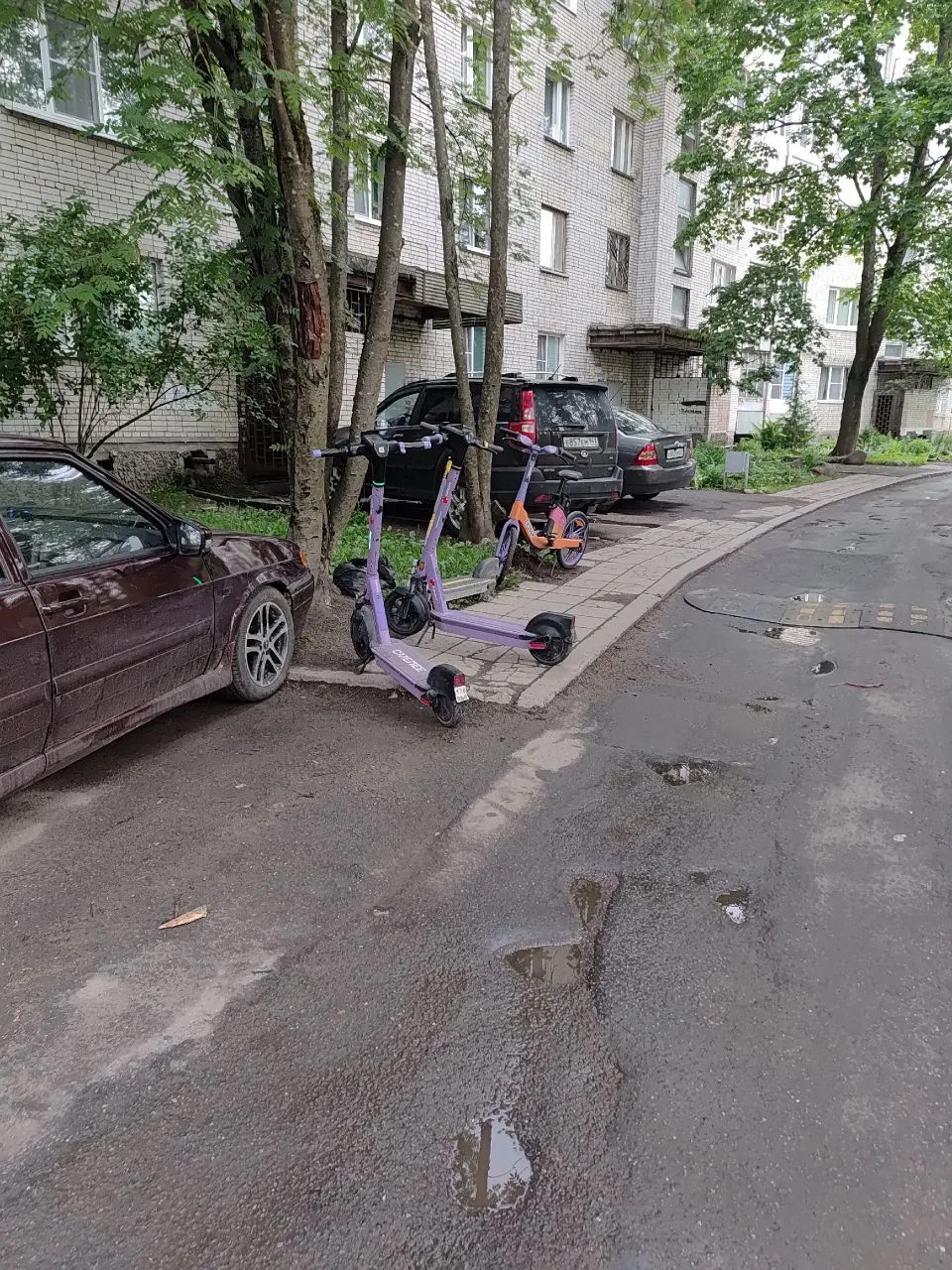 Вопрос, в первую очередь,  к администрации города, к управляющим компаниям 🤬🤬🤬
Сколько это все бу