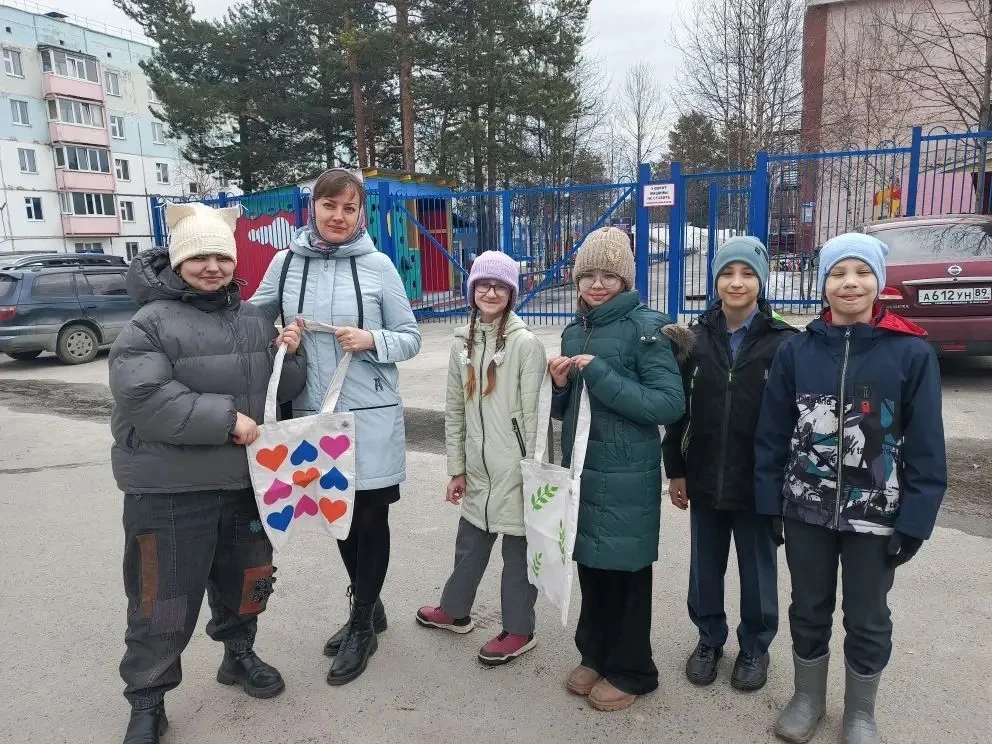 «Планета без пакета»: миссия выполнена!  Сегодня у наших активистов был по-настоящему важный и добры