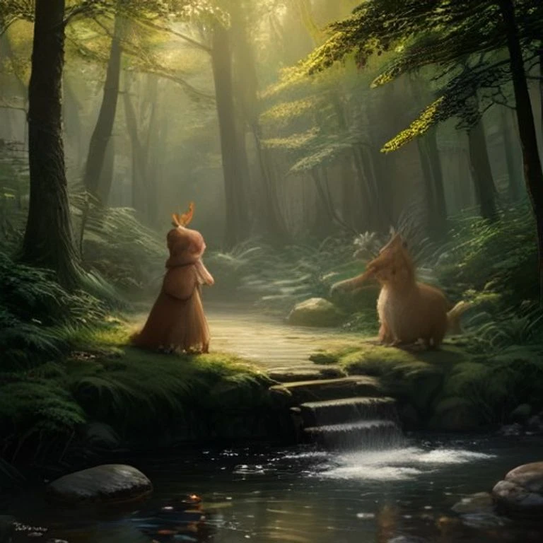 🌟 Утренний звон Искрящегося Ручья и новые друзья