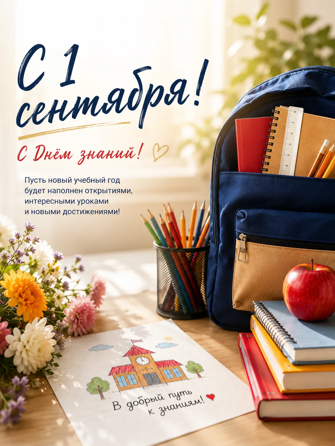 🎓 Поздравляем с 1 сентября!