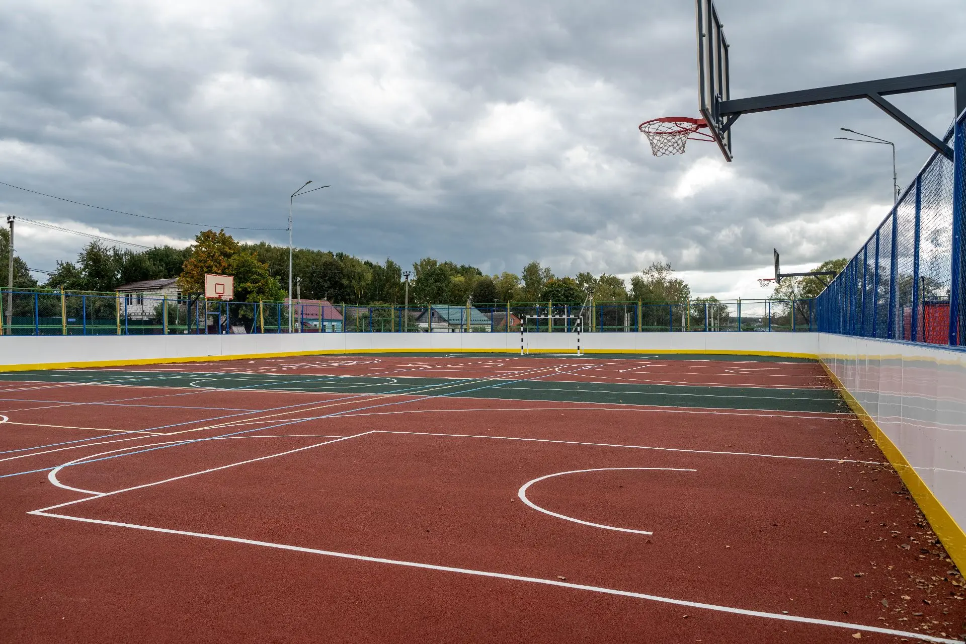 В Барыбино появилась новая спортивная площадка