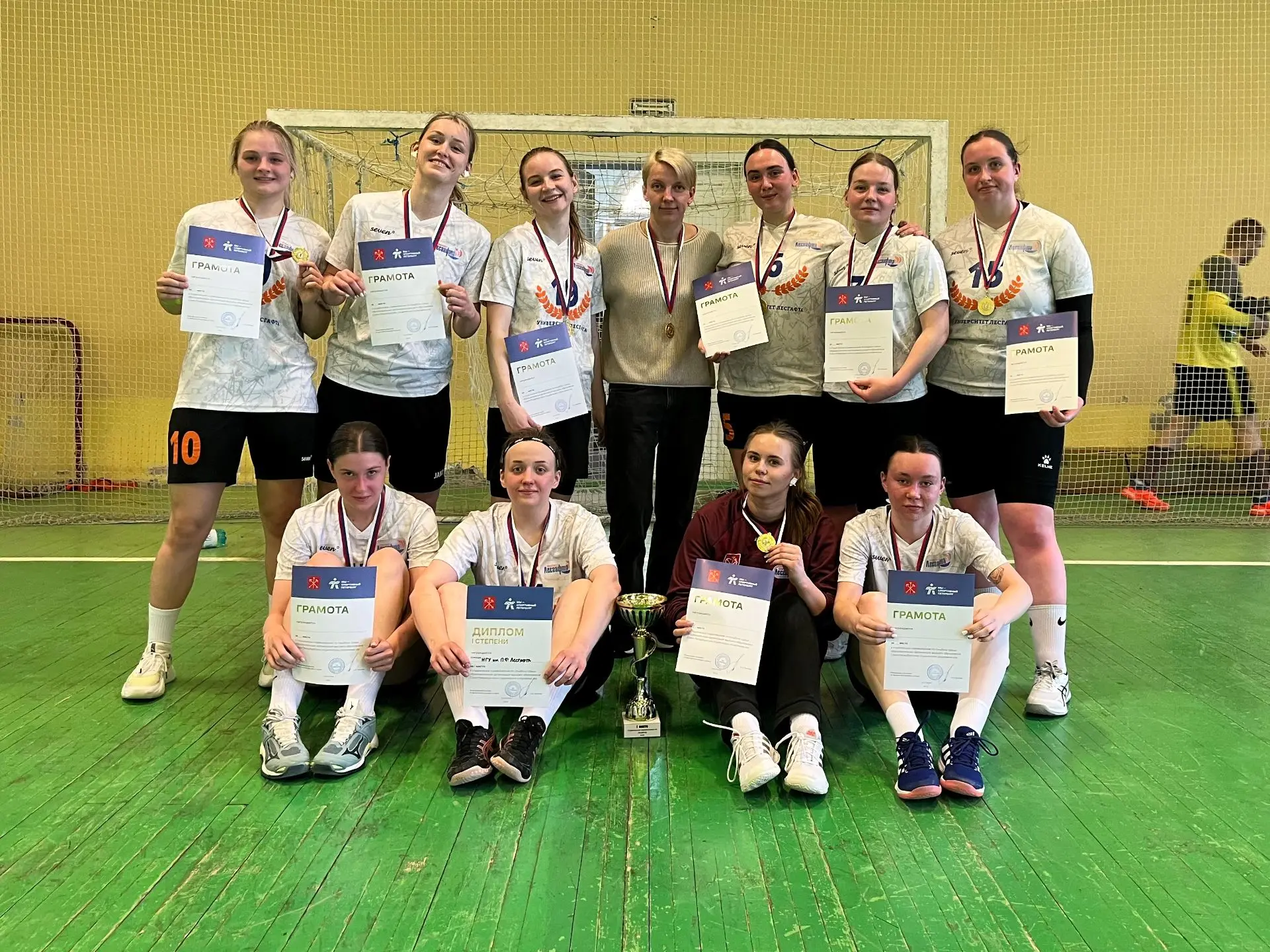 🤩ДВОЙНОЙ УСПЕХ ГАНДБОЛЬНЫХ КОМАНД НГУ ИМ. П. Ф. ЛЕСГАФТА🤩   👉14 мая завершились соревнования Санкт-П