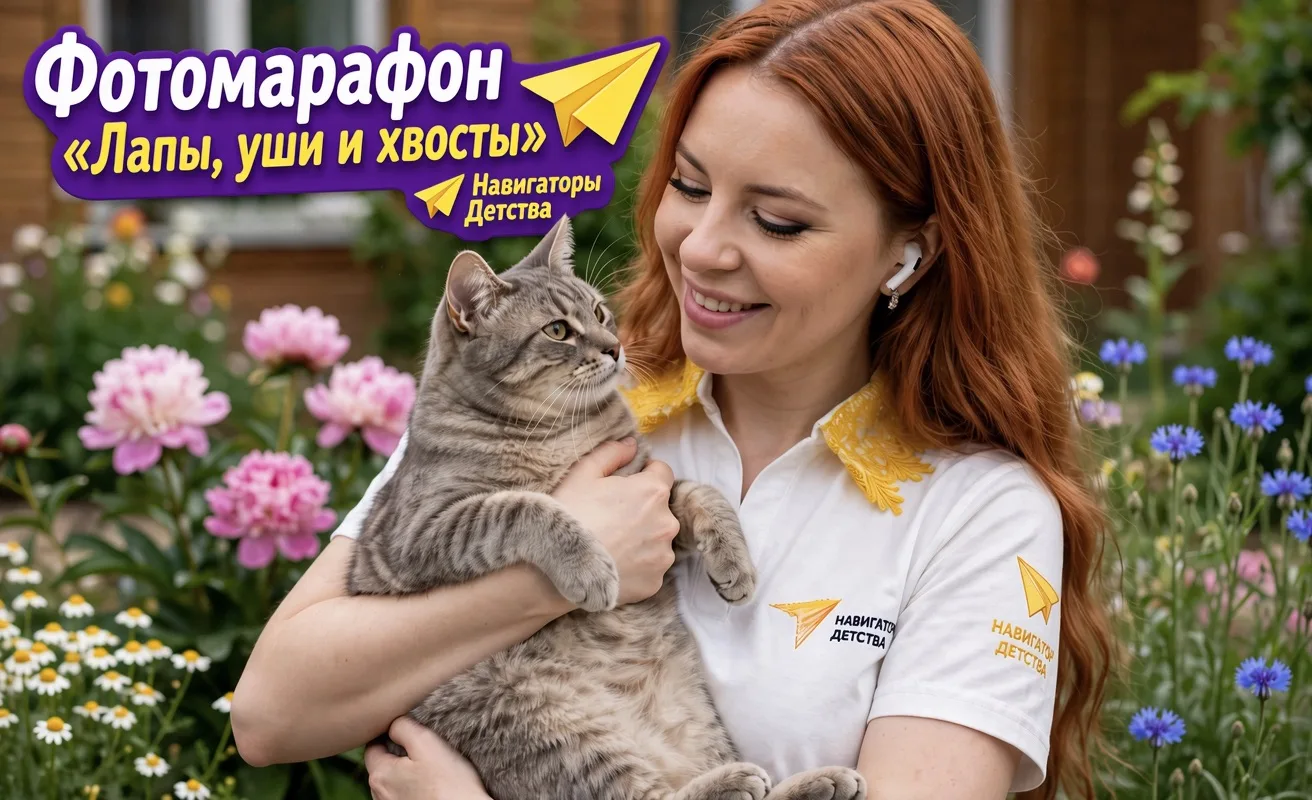 🐾 Внимание, онлайн-акция! Фотомарафон «Лапы, уши и хвосты» 🐶🐱