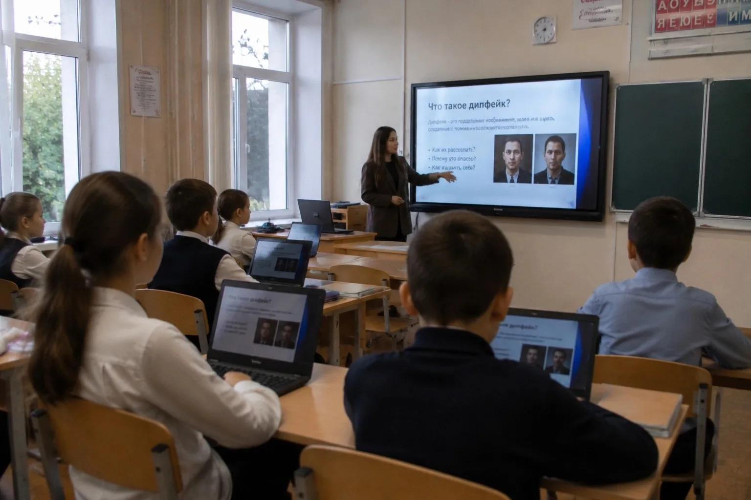 ⚡️Школьников хотят учить распознавать дипфейки
