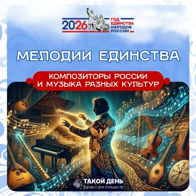 🎻🪕Композиторы России и музыка разных культур» к Году единства народов России🎷🎺🪗