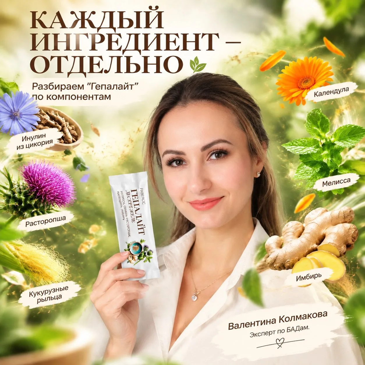 А теперь самое интересное — каждый ингредиент отдельно!