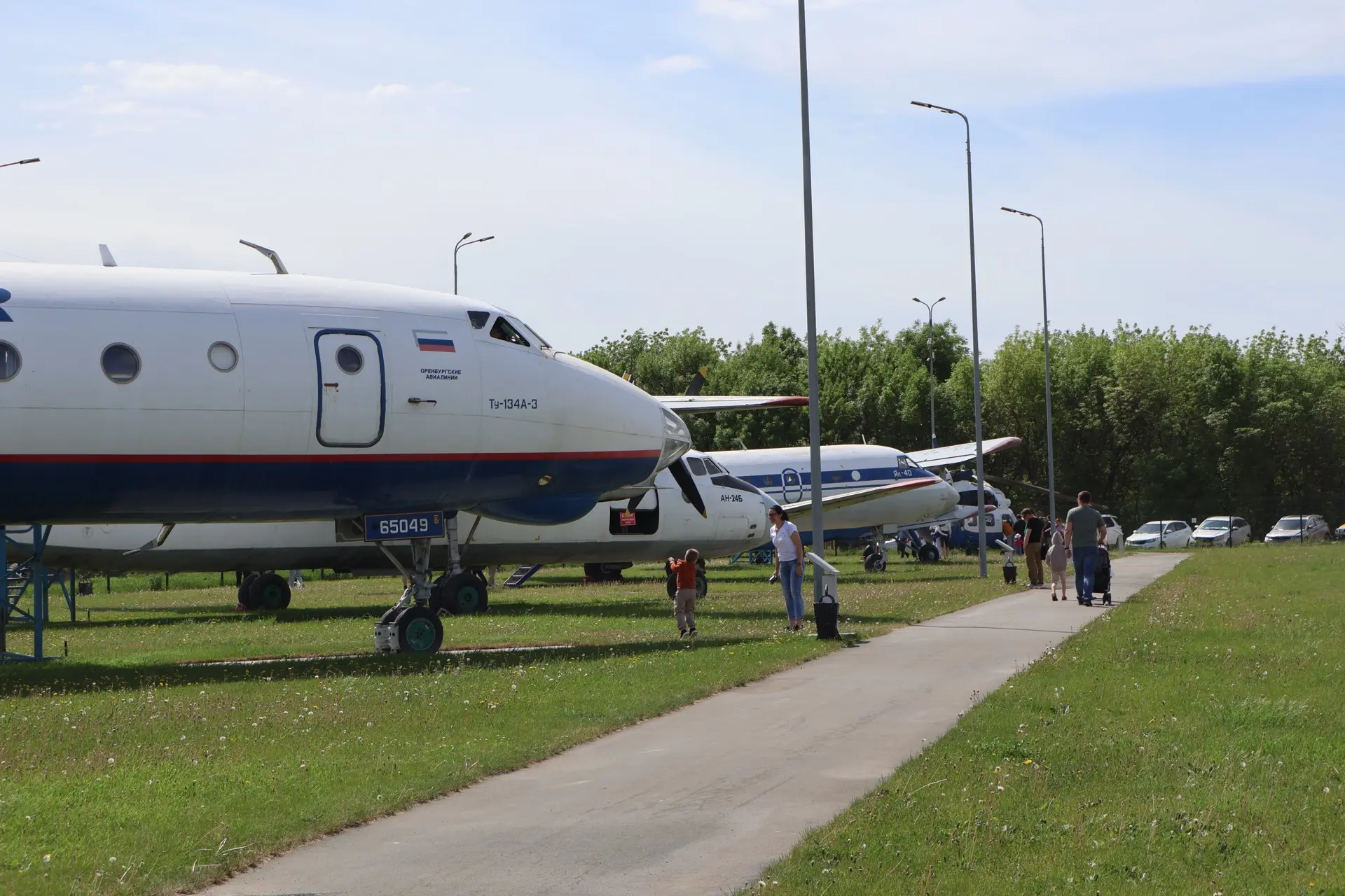 Более 700 человек посетили выставку воздушных судов в рамках акции «Ночь музеев».
