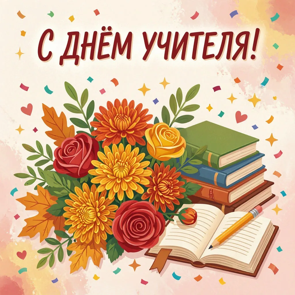 С Днём учителя, дорогие наши педагоги!