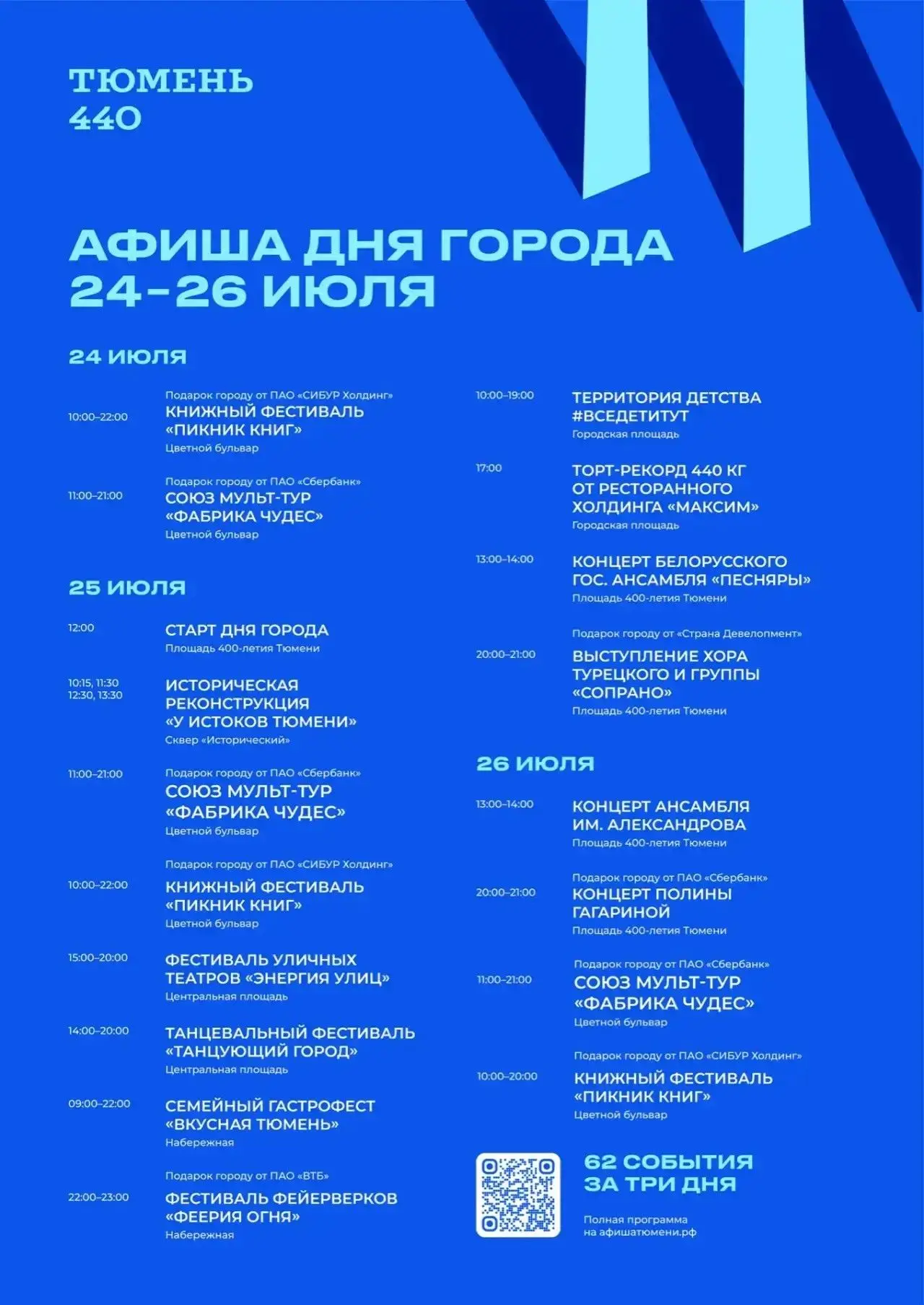 Дорогие тюменцы и гости нашего прекрасного города!