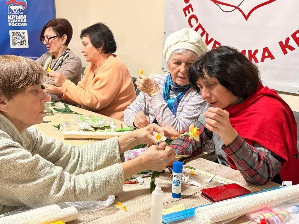 В рамках празднования Международного женского дня, сотрудниками учреждений социального обслуживания 