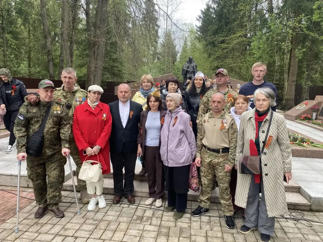 🇷🇺В честь празднования 81-годовщины Победы в Великой Отечественной войне в селе Локот...