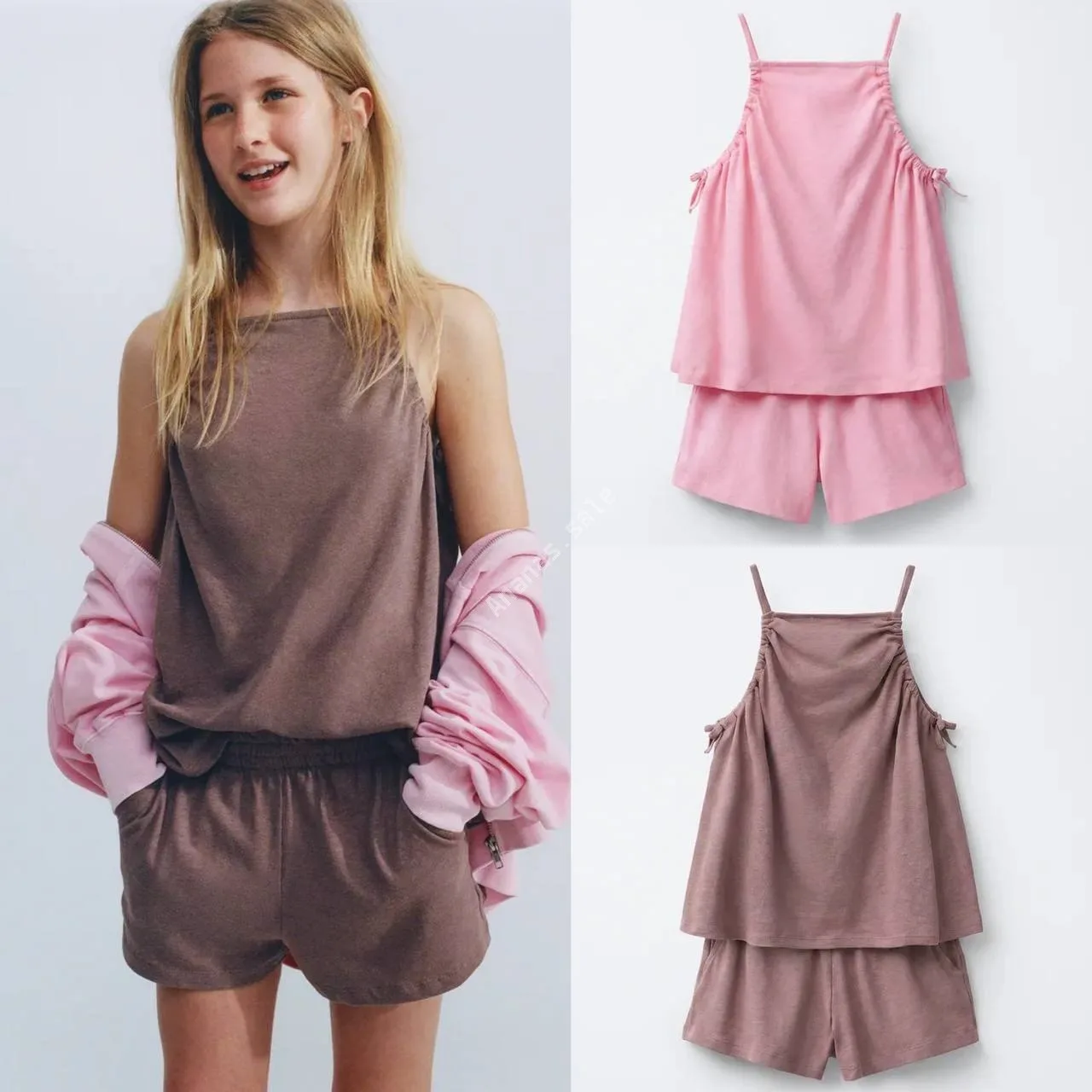 🌾Zara🌾
🔥3200 руб.+доставка🔥
122-164 см 
28% лен