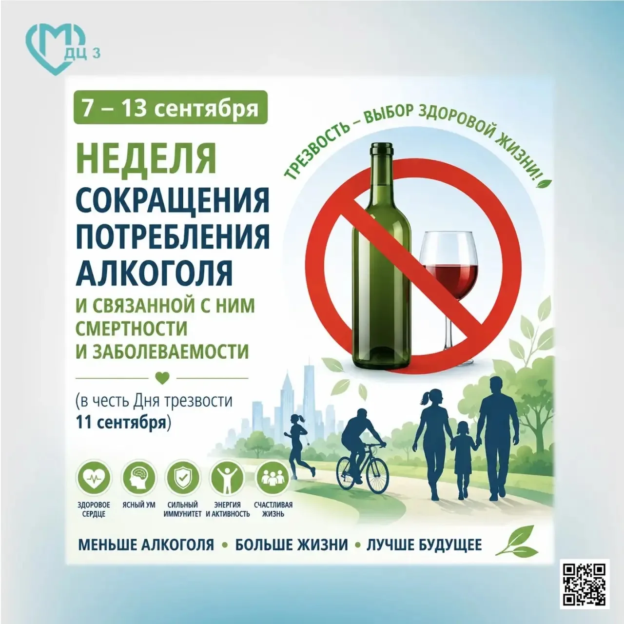Неделя сокращения потребления алкоголя: инвестиция в здоровое будущее