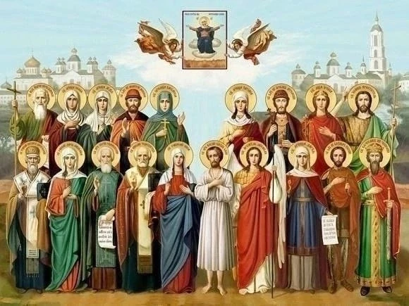 🇷🇺 Нет богаче в мире ни одной страны святыми, как Россия! Просите у них каждый день. 50 раз - «Все