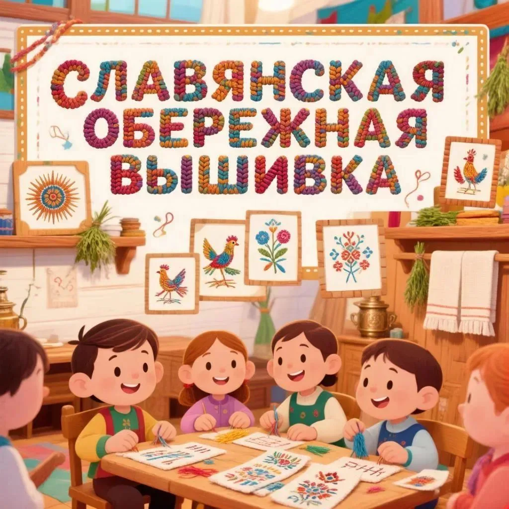 С 4 сентября стартует курс "Славянская обережная вышивка" 🔥