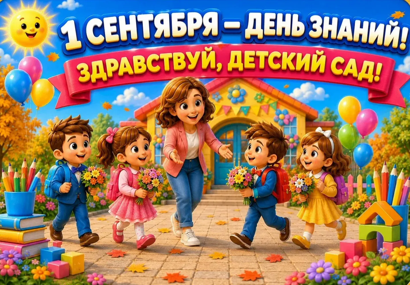 🔔📚📖🧸ДЕНЬ ЗНАНИЙ!