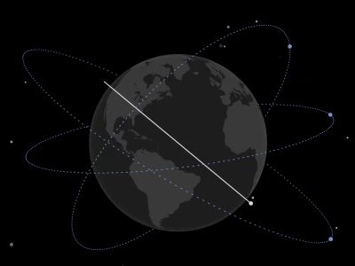 Миллион спутников вокруг Земли: #SpaceX показала орбитальную сеть будущего
