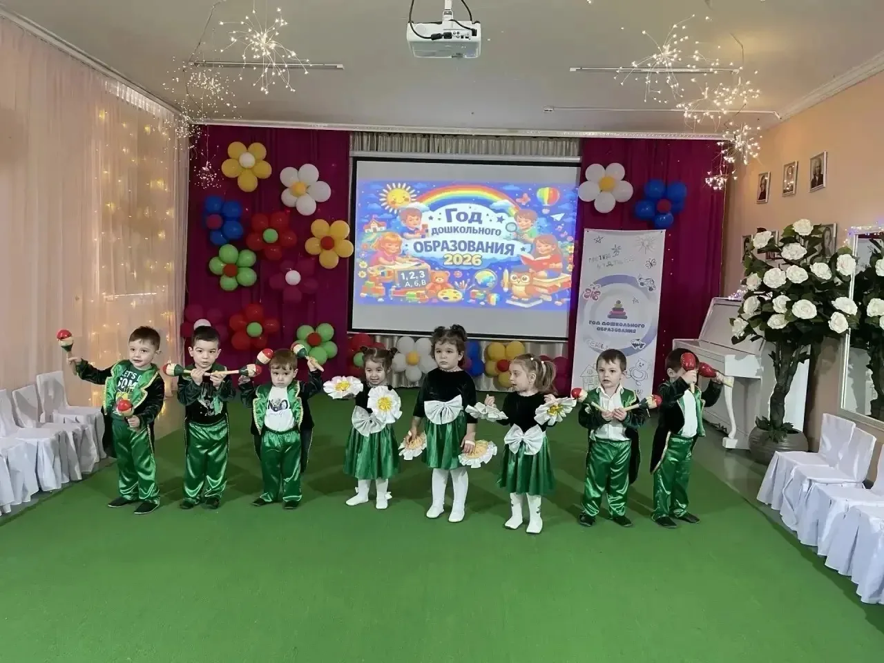 📢 В МБДОУ «Детский сад № 8 «Подснежник»  с.Джага Малокарачаевского муниципального района торжественн