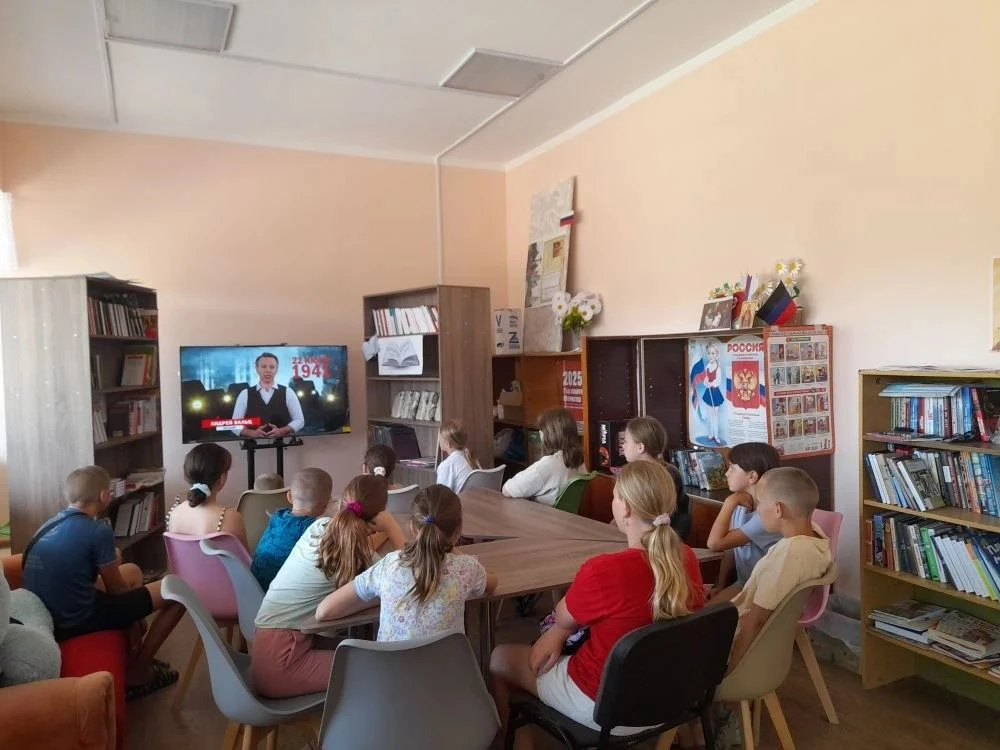 В МБУ «Казацкий СДК» прошел показ фильма «Потомки победителей»