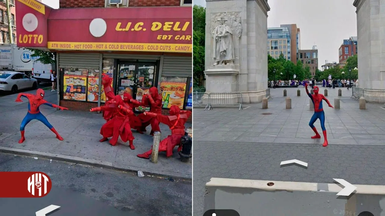 В Google Maps теперь можно случайно встретить Человека-паука в честь выхода кинопремьеры