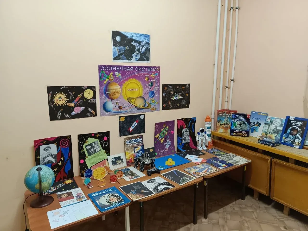 🚀С Днем космонавтики!   Неделя Космоса – в старшей группе дошкольного отделения «Незабудка» проходил