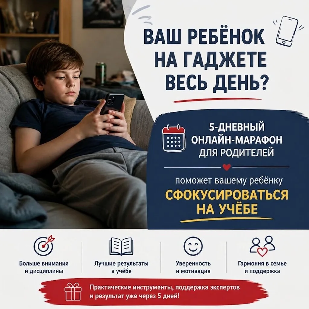 ТОП-нейроупражнения для ребенка с СДВГ. Онлайн-марафон