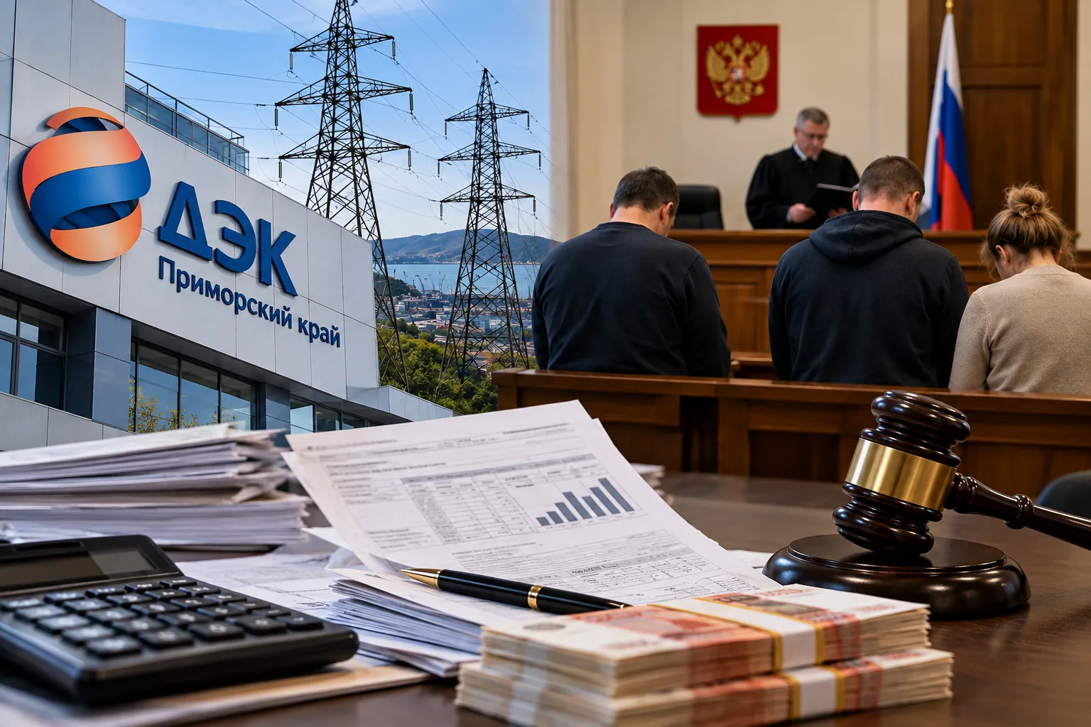 ⚡В Приморье вынесли приговор по делу о хищении электроэнергии более чем на 231 млн рублей