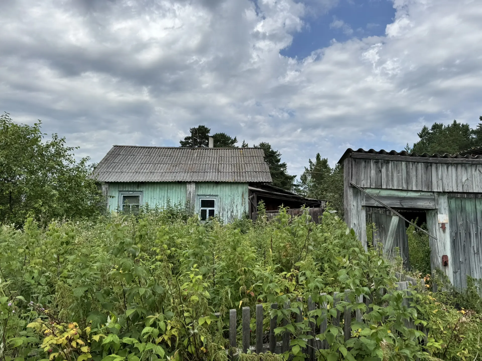 Здравствуйте, друзья! 🌿

В нашей деревне попадаются такие уголки, что сердце и сжимается, и теплеет