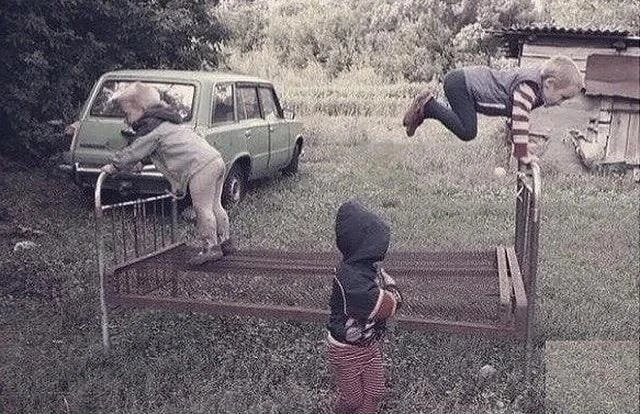 Батут нашего детства