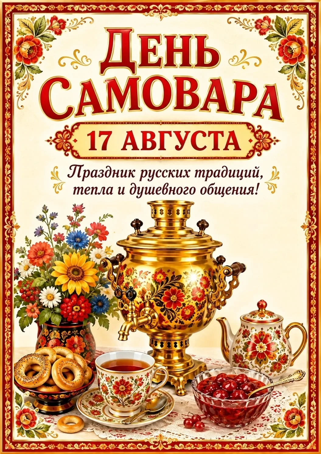 17 августа - День самовара!!!