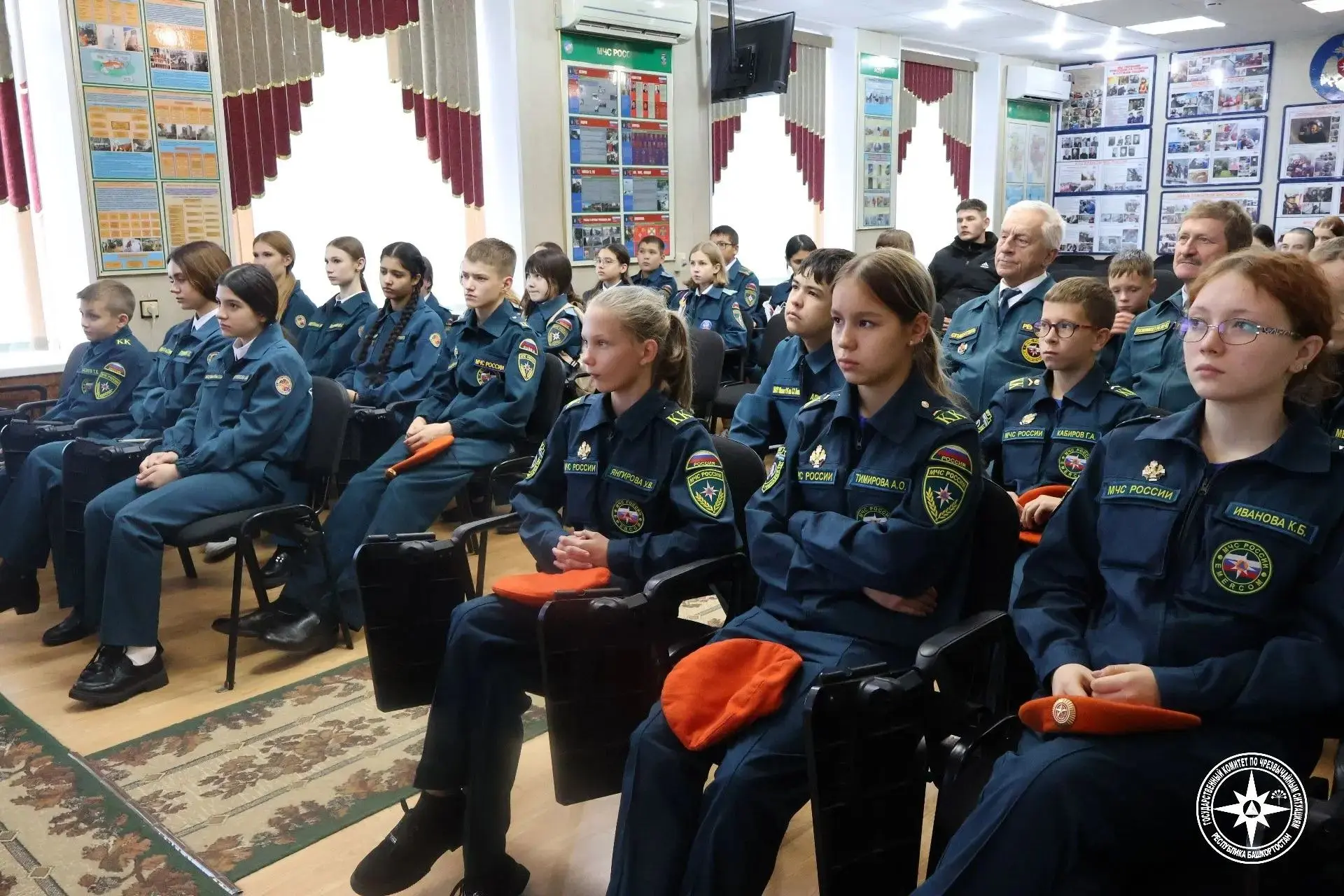 Первое занятие проекта «Цифровой кадет: БПЛА для спасателей»