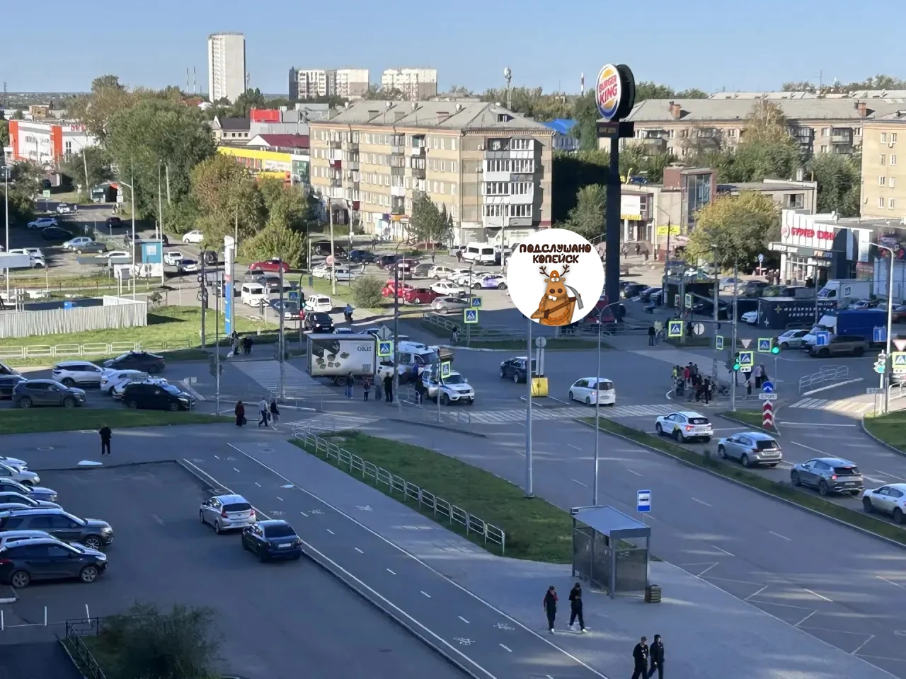 🚨 МОМЕНТ ДТП НА КОММУНИСТИЧЕСКОМ ПРОСПЕКТЕ!