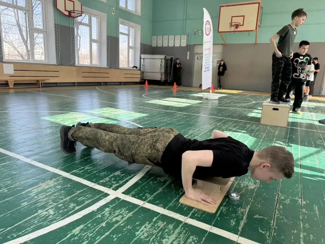🏆 Наши ученики успешно сдали нормативы ГТО!  💪Ребята проявили силу, выносливость и отличную спортивн