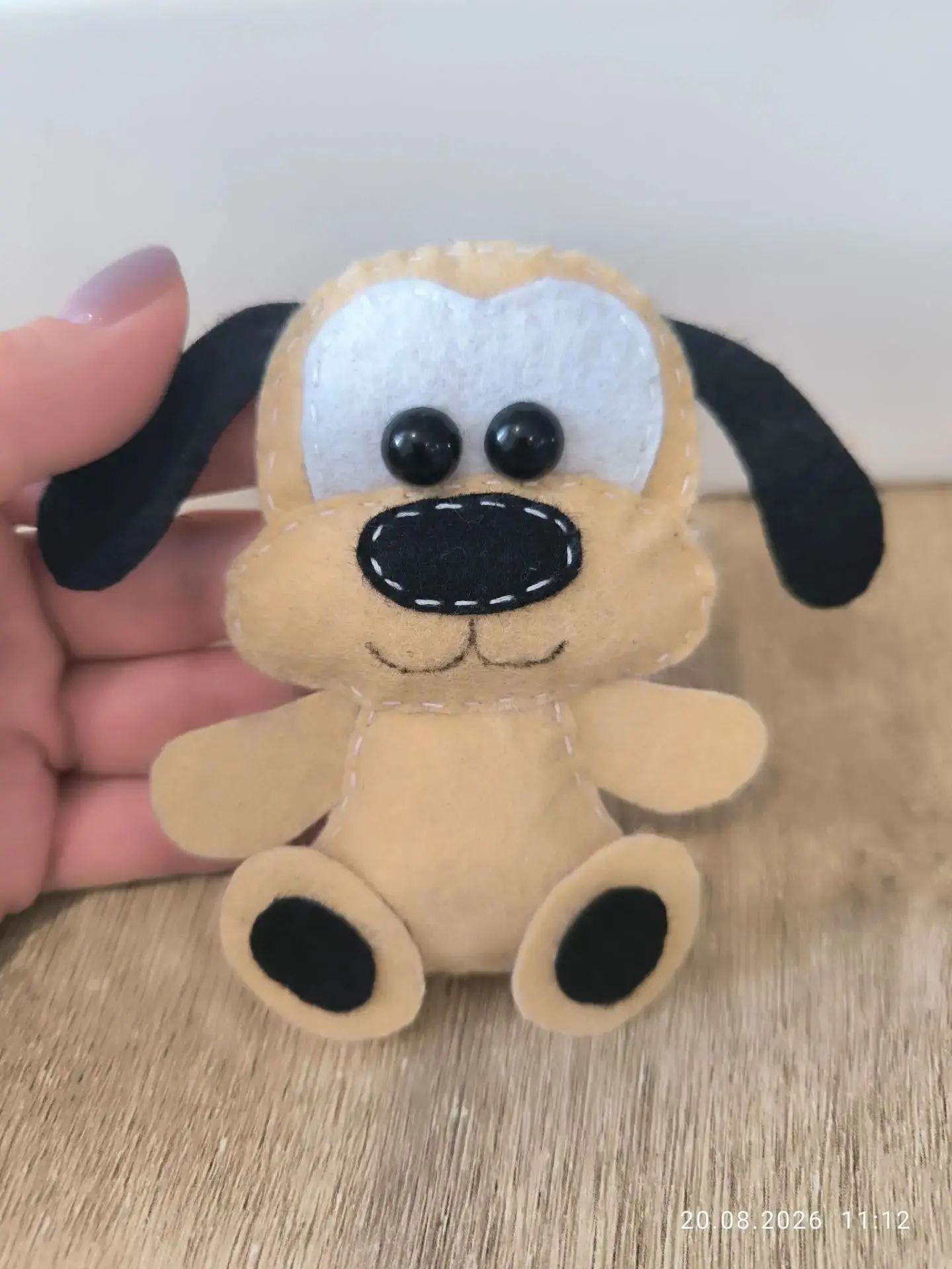 🐶 В субботу в «Шёлковых детках» — шьём собачку из фетра!